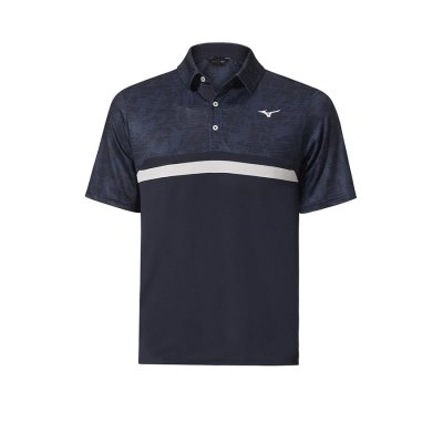 Camisa Polo Mizuno QD Hazard ST Hombre - Negros - Chile M971EVBOJK